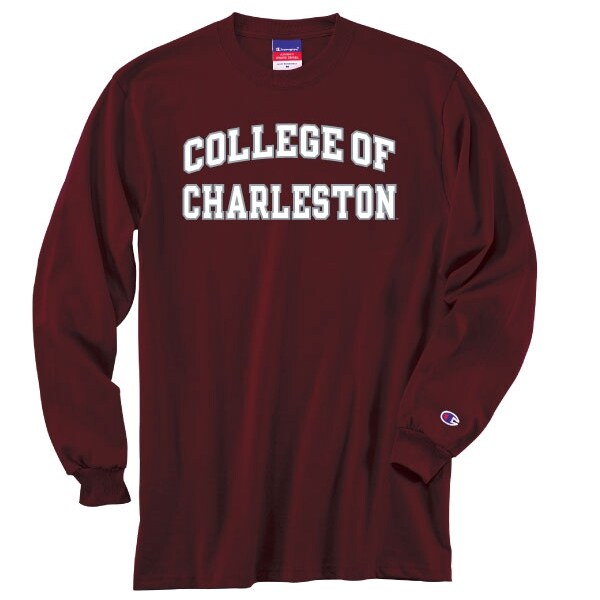 W Republic COFC College of Charleston Campus Crewneck Pullover Sweatshirt Sweater Black 