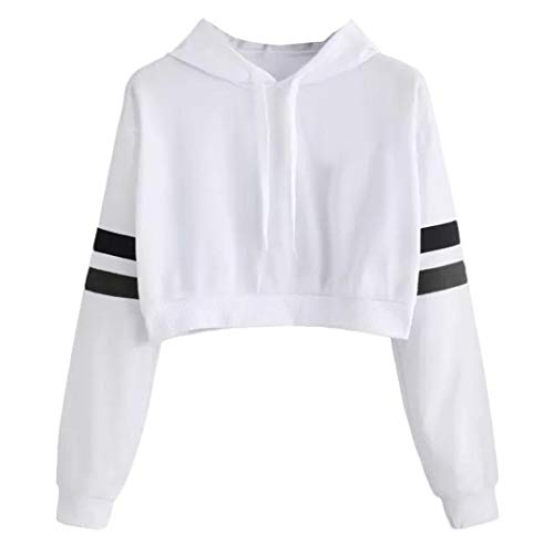 Fashion Pineapple Print Long Sleeve Crop Top Hoodies Zulmaliu Girl Sweatshirt Black 8,M 