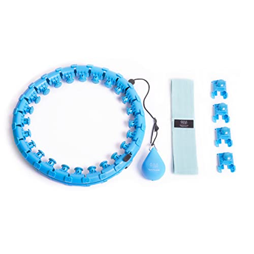 Detachable Adjustable Fitness Exercise Hoola Hoops for Women Weight Loss MSIUSU Smart Hula Exercise Hoops for Adults Weight Loss with 360 Degree Massage 