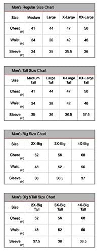 Regular, Big & Tall and Short BGSD Men Judd 1-Button Leather Blazer Lambskin Sport Coat Jacket 