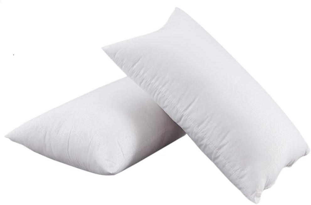 Set of 2 Lightweight PP Cotton Pillow 55cm x 55cm for Couch Cushion Ancdream 35cm x 55cm 14 x 22 Throw Pillow Inserts 
