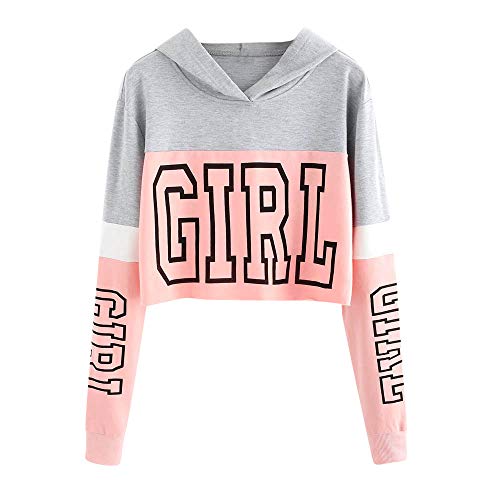 Fashion Pineapple Print Long Sleeve Crop Top Hoodies Zulmaliu Girl Sweatshirt Black 8,M 