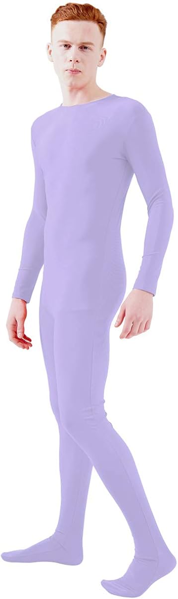 Ensnovo Adult Spandex One Piece Unitard Full Body Suit Costume 
