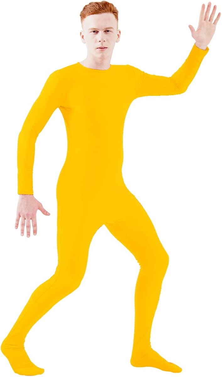 Ensnovo Adult Spandex One Piece Unitard Full Body Suit Costume 