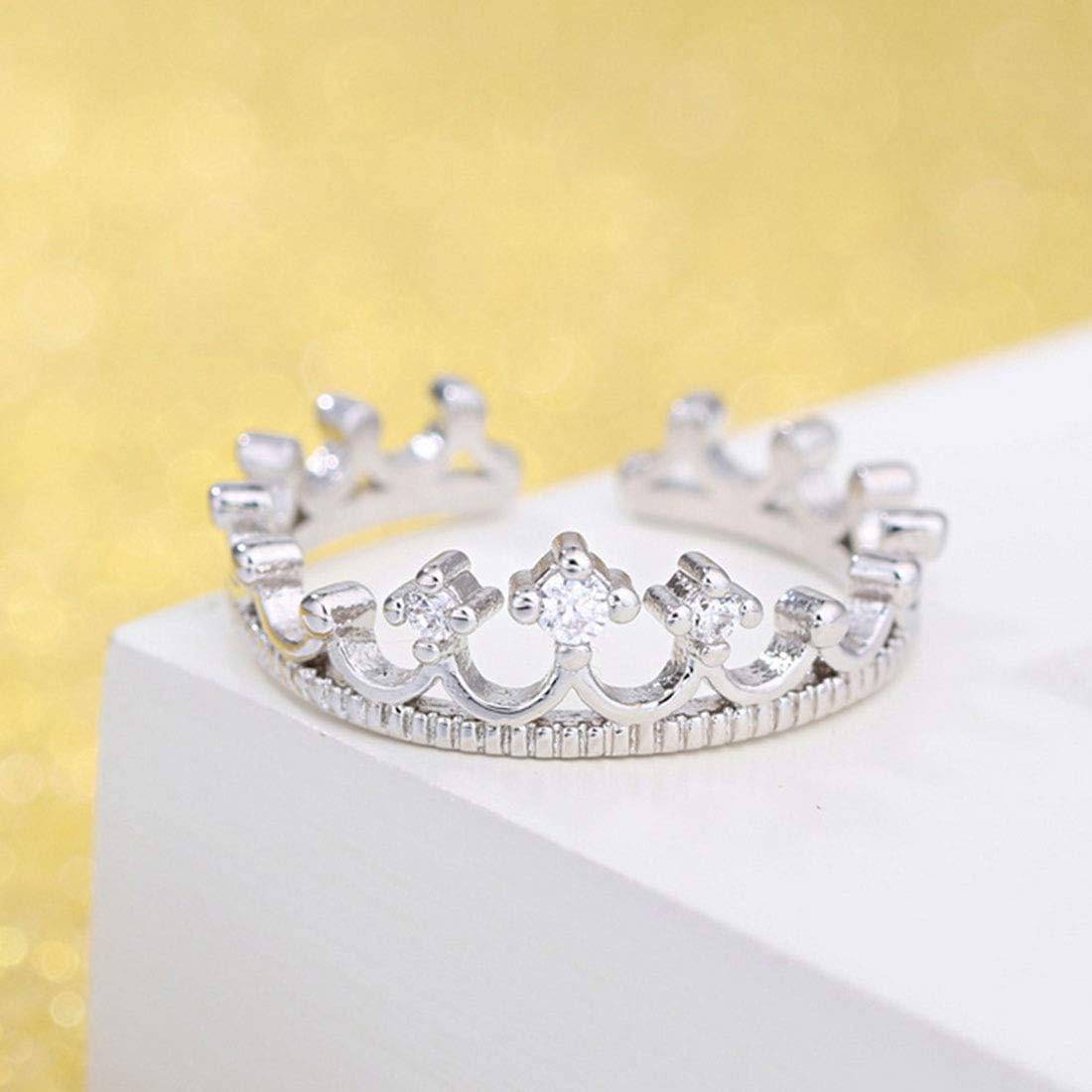 I love you 3000 Knuckle Rings,Toe Rings,925 Stering Silver Open Adjustable Ring Fashion Jewelry Charms Birthday Gifts for Teens Girl/Boys/Women/Men/Bridesmaid 