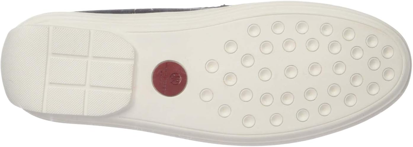 MARC JOSEPH NEW YORK Unisex-Kid's Leather Made in Brazil Mott Street Grommet Detail Loafer 11.5 M US Little Kid Navy Grainy 