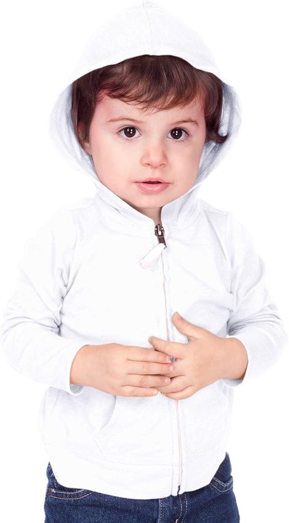 Kavio Unisex Infants Jersey Long Sleeve Zip Up Hoodie Kavio Unisex Infants Jersey Long Sleeve Zip Up Hoodie