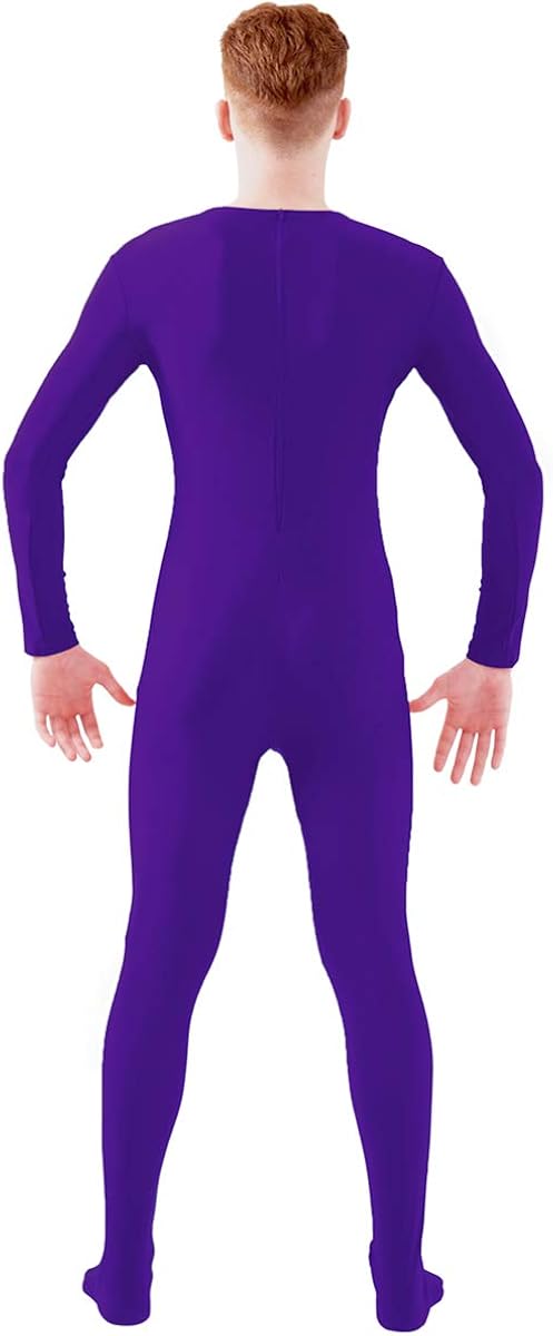 Ensnovo Adult Spandex One Piece Unitard Full Body Suit Costume 