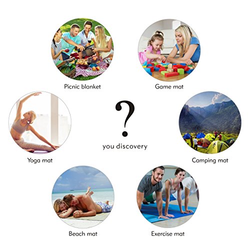 Suitable for 5-7 Adults Traveling and Music Festivals SANPUK Portable Waterproof Beach Blanket 83 X 78 Sand Free Beach Mat Outdoor Beach Blanket Sandfree Picnic Mat Extra Large Camping Suitable for 5-7 Adults Traveling and Music Festivals SANPUK Portable Waterproof Beach Blanket 83 X 78 Sand Free Beach Mat Outdoor Beach Blanket Sandfree Picnic Mat Extra Large Camping