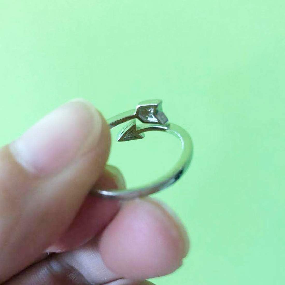 I love you 3000 Knuckle Rings,Toe Rings,925 Stering Silver Open Adjustable Ring Fashion Jewelry Charms Birthday Gifts for Teens Girl/Boys/Women/Men/Bridesmaid 