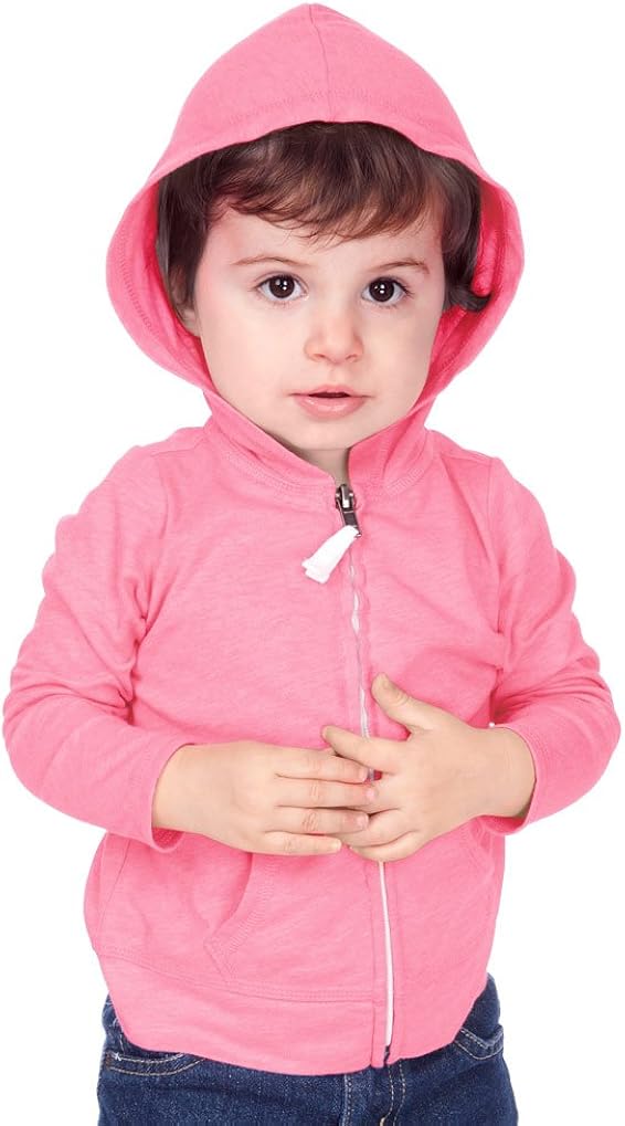 Kavio Unisex Infants Jersey Long Sleeve Zip Up Hoodie Kavio Unisex Infants Jersey Long Sleeve Zip Up Hoodie