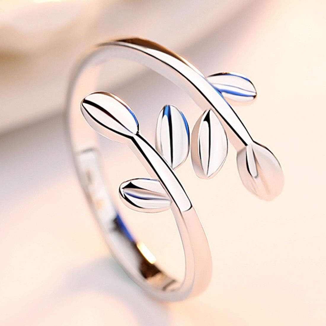 I love you 3000 Knuckle Rings,Toe Rings,925 Stering Silver Open Adjustable Ring Fashion Jewelry Charms Birthday Gifts for Teens Girl/Boys/Women/Men/Bridesmaid 