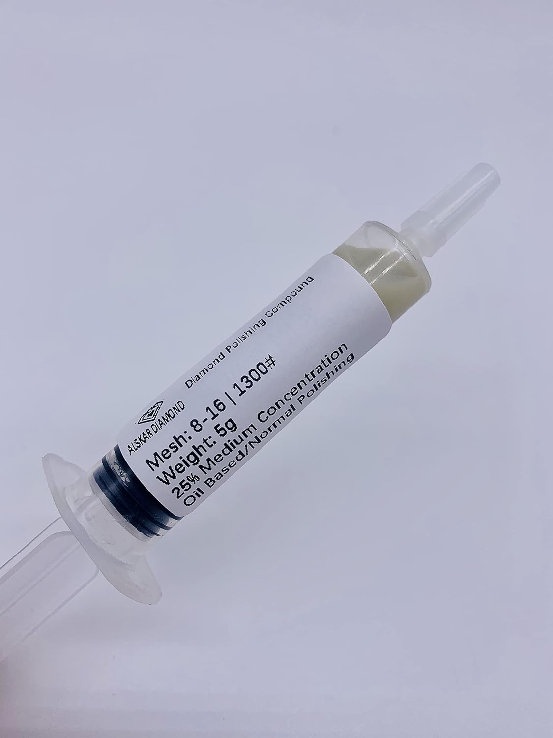 Alskar Diamond Polishing Compound 15-25 Microns Polishing Paste 5 Grams with Diamond Powder 50% Concentration 50%;15-25 Alskar Diamond Polishing Compound 15-25 Microns Polishing Paste 5 Grams with Diamond Powder 50% Concentration 50%;15-25