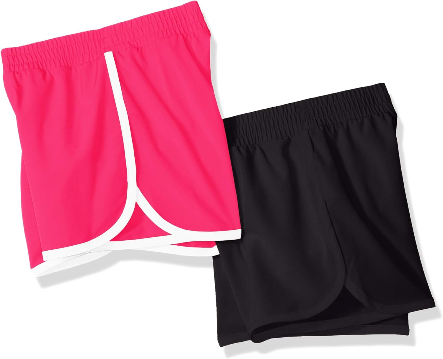 Essentials Girls' 2-Pack Active Running Short 
