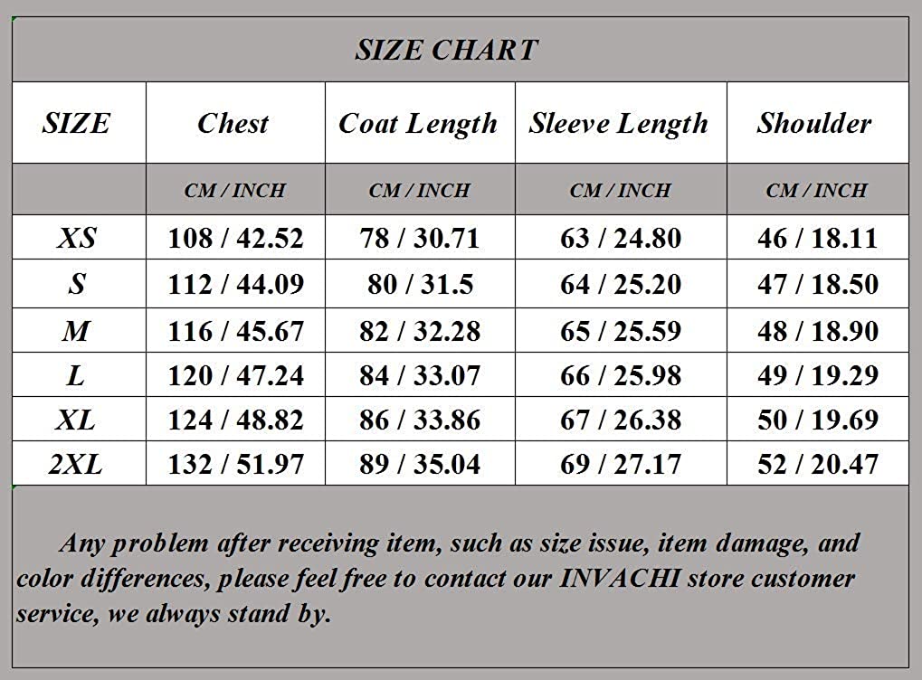 INVACHI Men's Single breasted Mid-length Winter Woolen Business Coat with Free Detachable Soft Touch Wool Scarf 