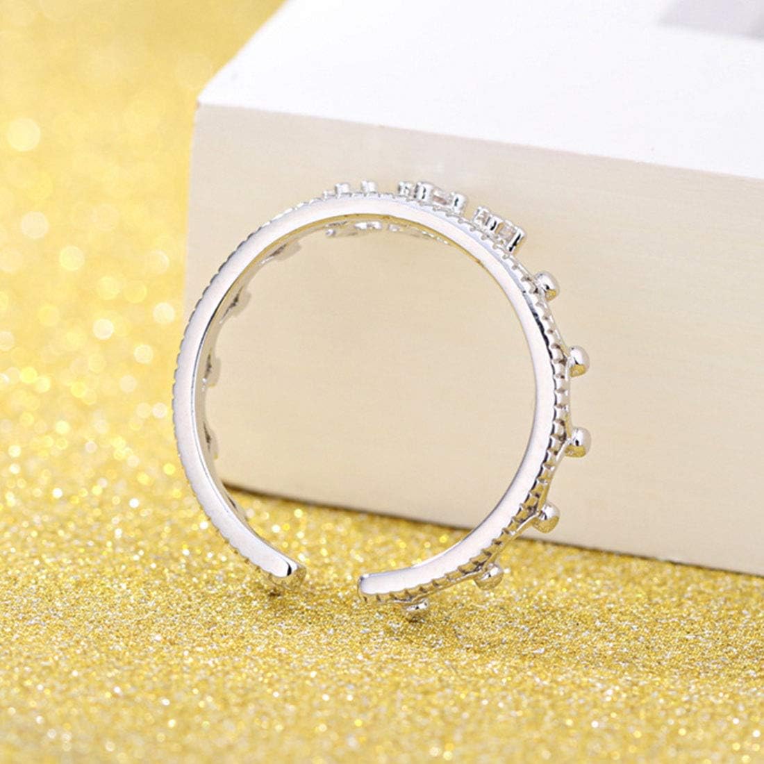 I love you 3000 Knuckle Rings,Toe Rings,925 Stering Silver Open Adjustable Ring Fashion Jewelry Charms Birthday Gifts for Teens Girl/Boys/Women/Men/Bridesmaid 