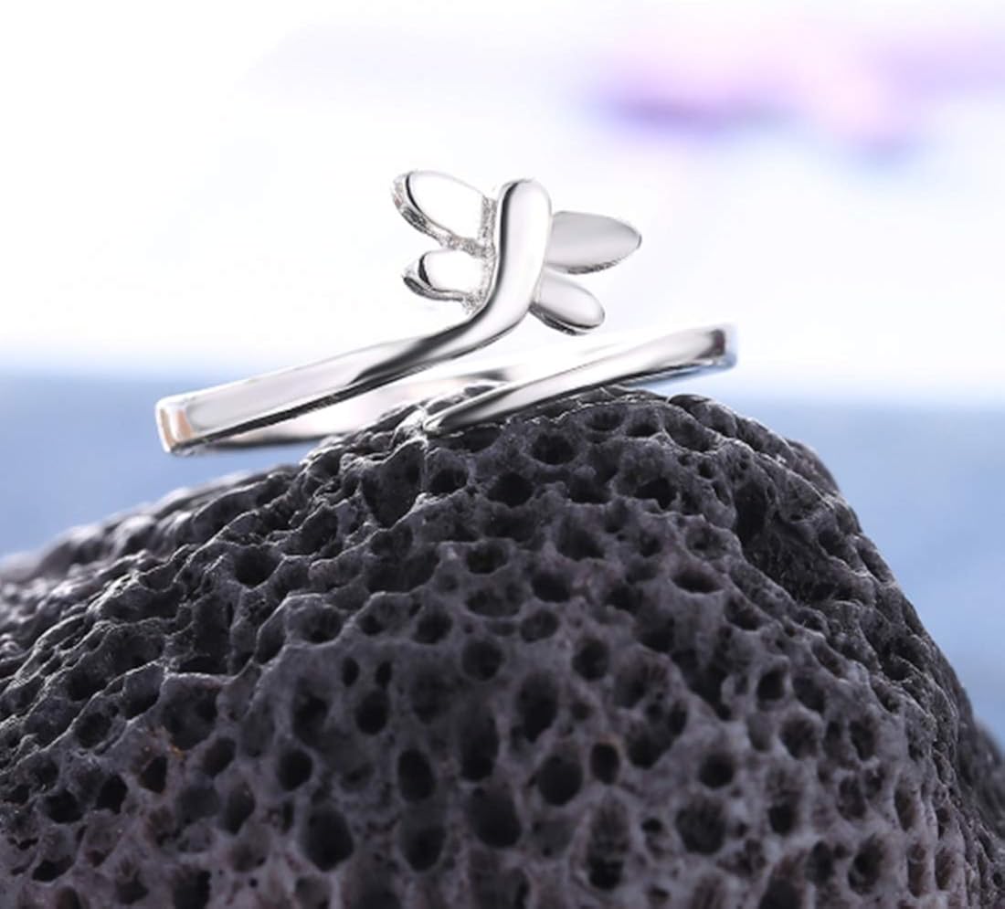 I love you 3000 Knuckle Rings,Toe Rings,925 Stering Silver Open Adjustable Ring Fashion Jewelry Charms Birthday Gifts for Teens Girl/Boys/Women/Men/Bridesmaid 