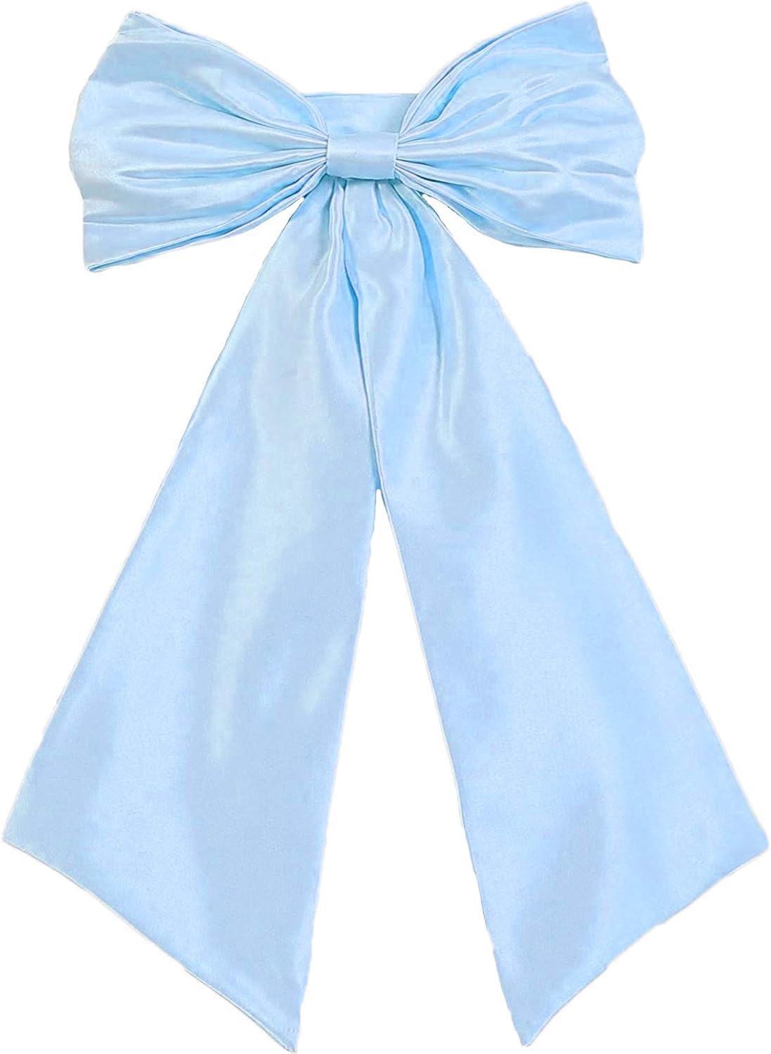 Sash Belt for Flower Girl Dresses with Big Bow Stain Girls Bow Belt 