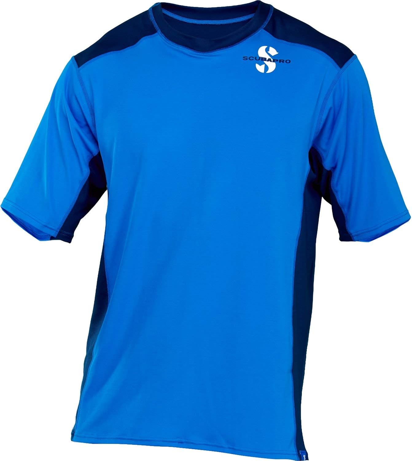Scubapro Men's UPF 50 Channel Flow Short Sleeve Rash Guard 