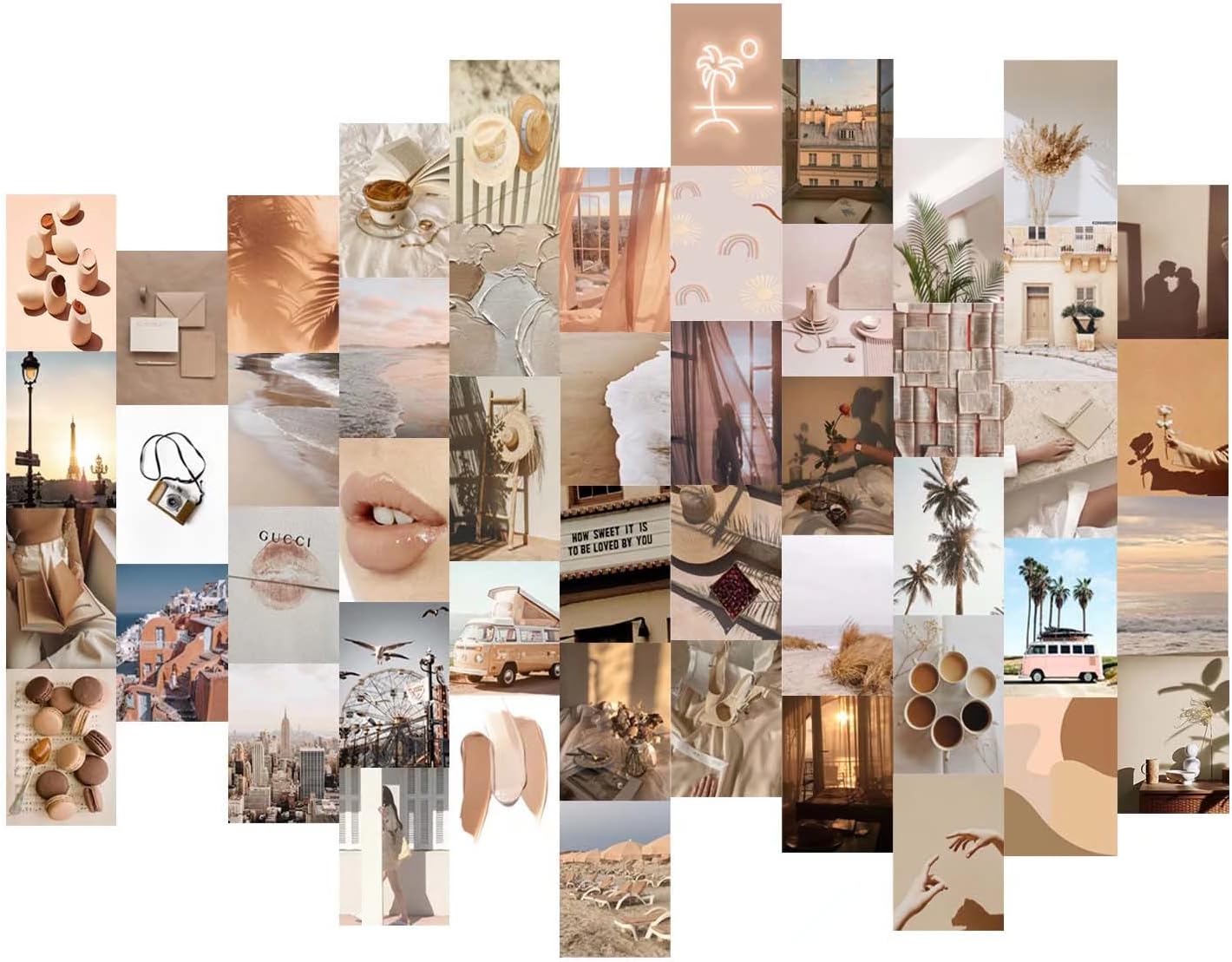 4x6 inch 50 Pcs Poster Pack Indie Room Decor Bedroom Decor for Teen Girls JUWUTE Wall Collage Kit Aesthetic Pictures Blue Aesthetic Poster Bedroom Aesthetic Trendy Small Poster 