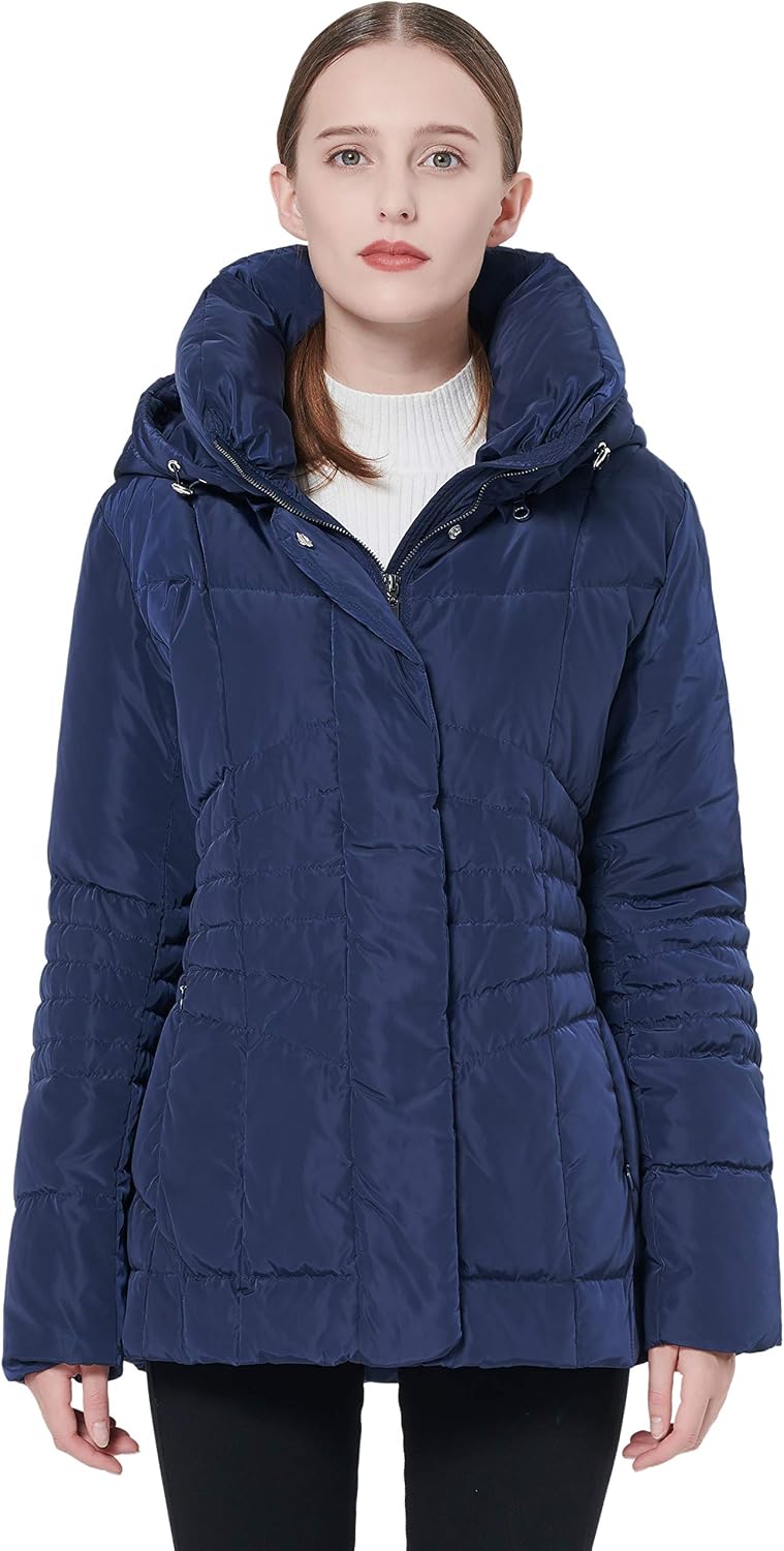 Orolay Women's Warm Winter Down Coat Hooded Puffer Jacket Orolay Women's Warm Winter Down Coat Hooded Puffer Jacket