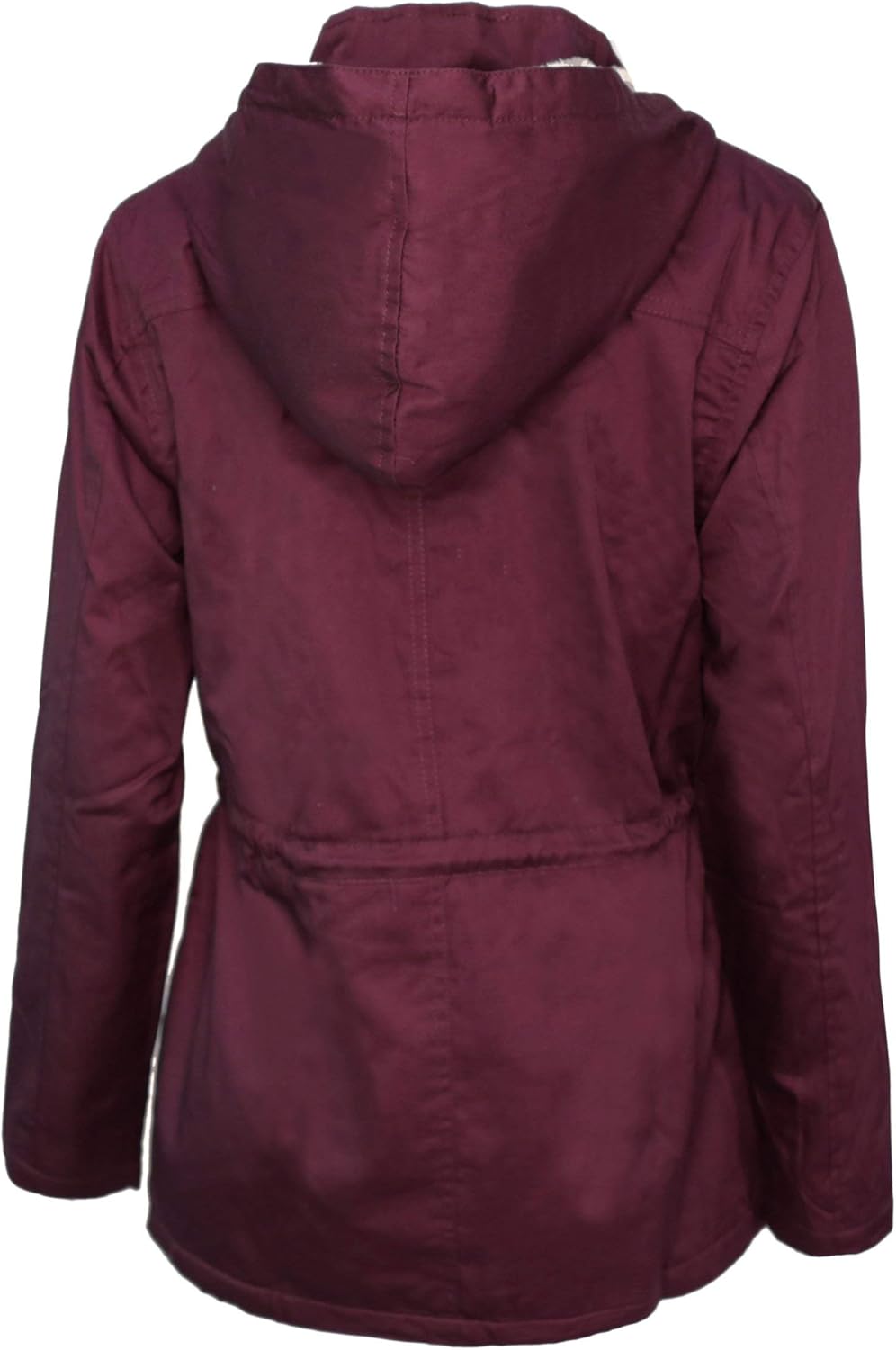OLLIE ARNES Women's Quilted or Inner Fur Lined Sherpa Anorak Down Parka Jacket 