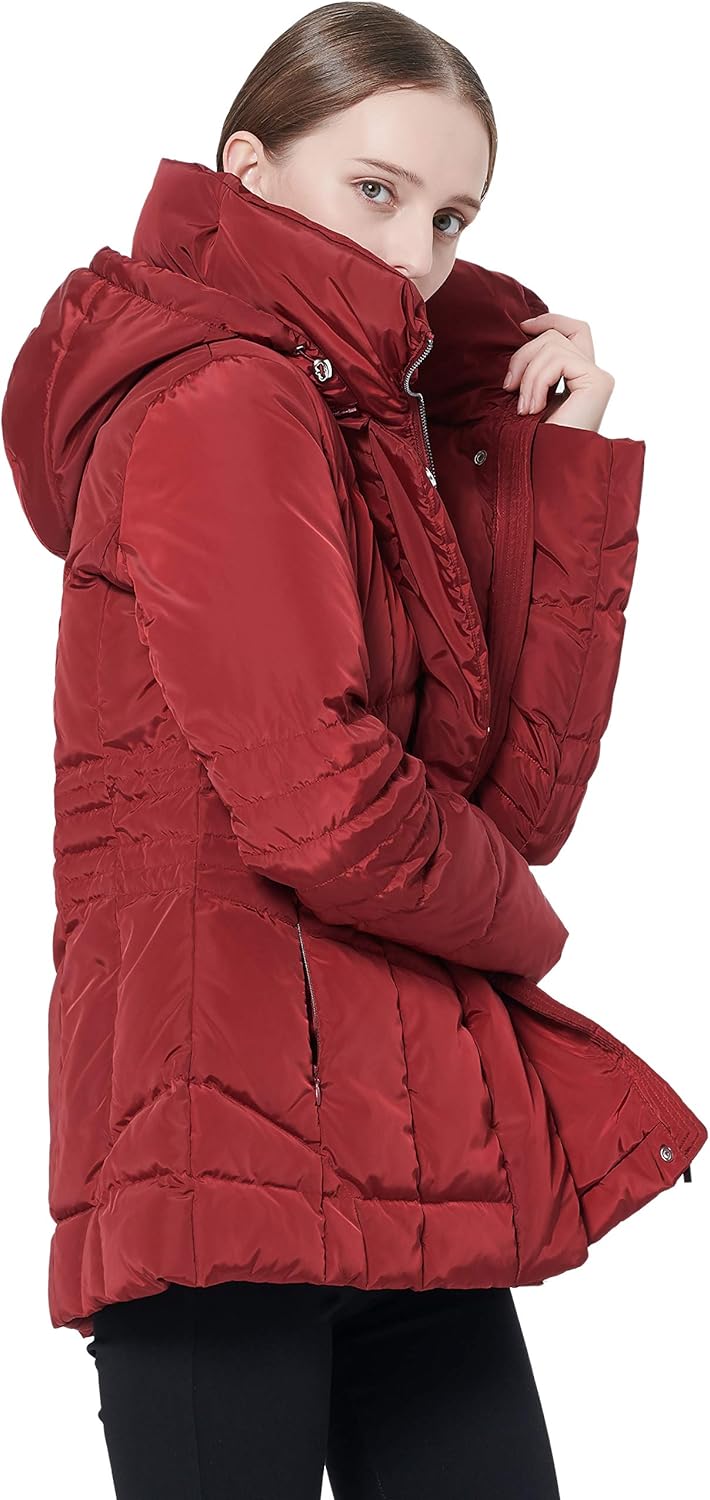 Orolay Women's Warm Winter Down Coat Hooded Puffer Jacket Orolay Women's Warm Winter Down Coat Hooded Puffer Jacket