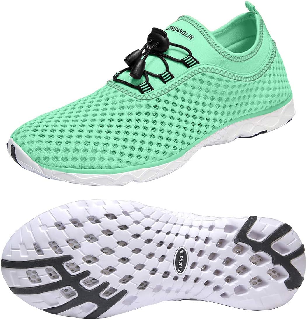 Zhuanglin Men's Quick Drying Aqua Water Shoes 
