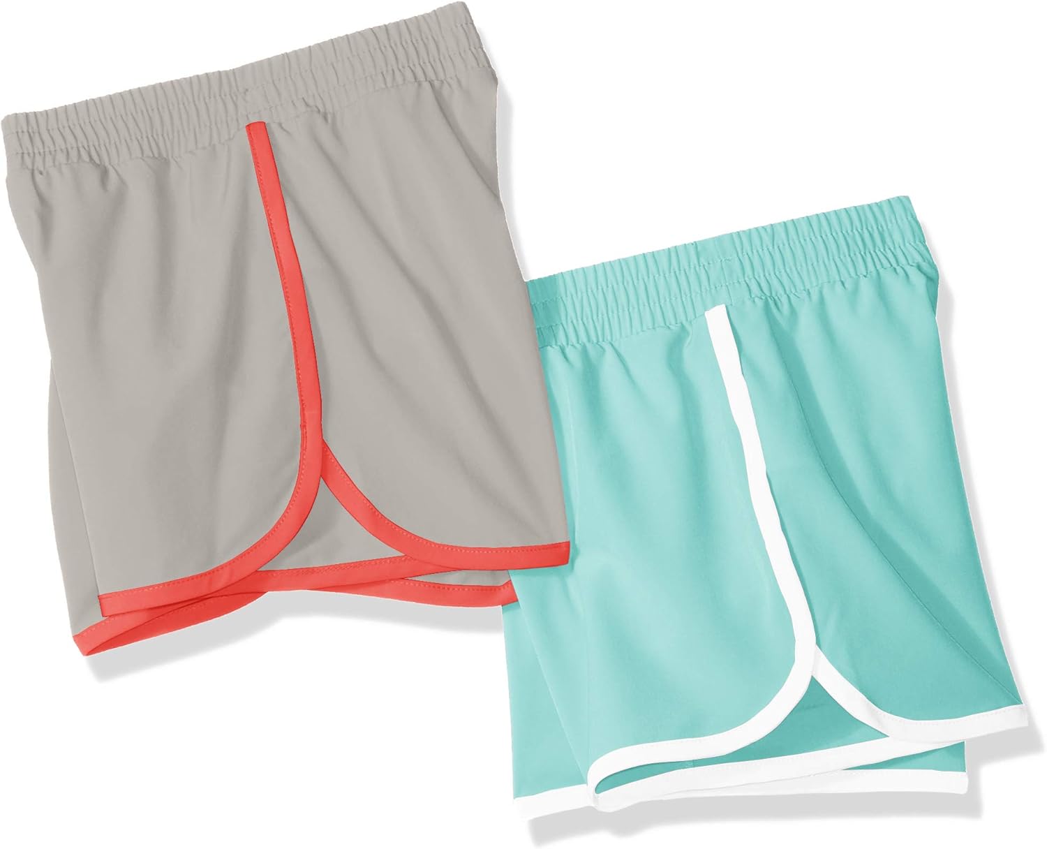 Essentials Girls' 2-Pack Active Running Short 