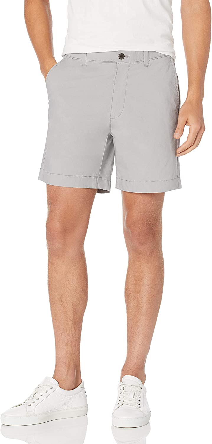 Essentials Men's Regular-fit Lightweight Stretch 7 Short 
