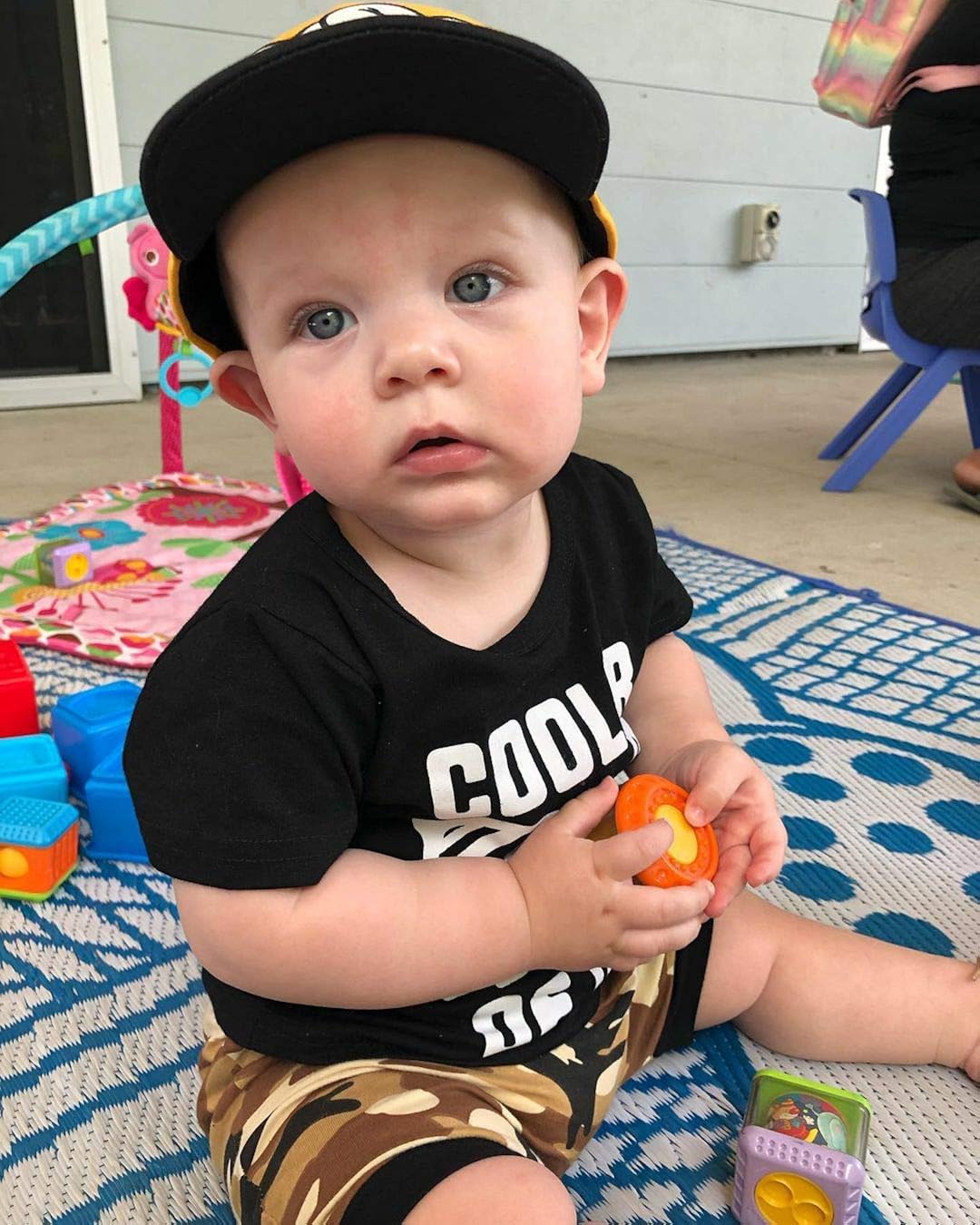 Infant Toddler Baby Boy Summer Outfit Short Sleeve Vest Tank Tops with Shorts Pants Set 2Pcs Clothes Set 