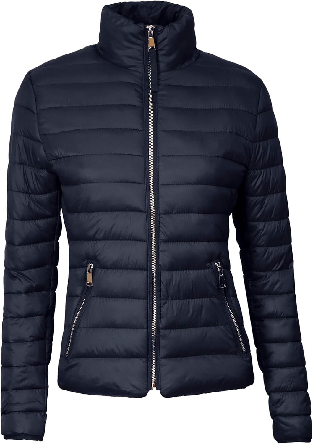 OLLIE ARNES Women's Quilted or Inner Fur Lined Sherpa Anorak Down Parka Jacket 