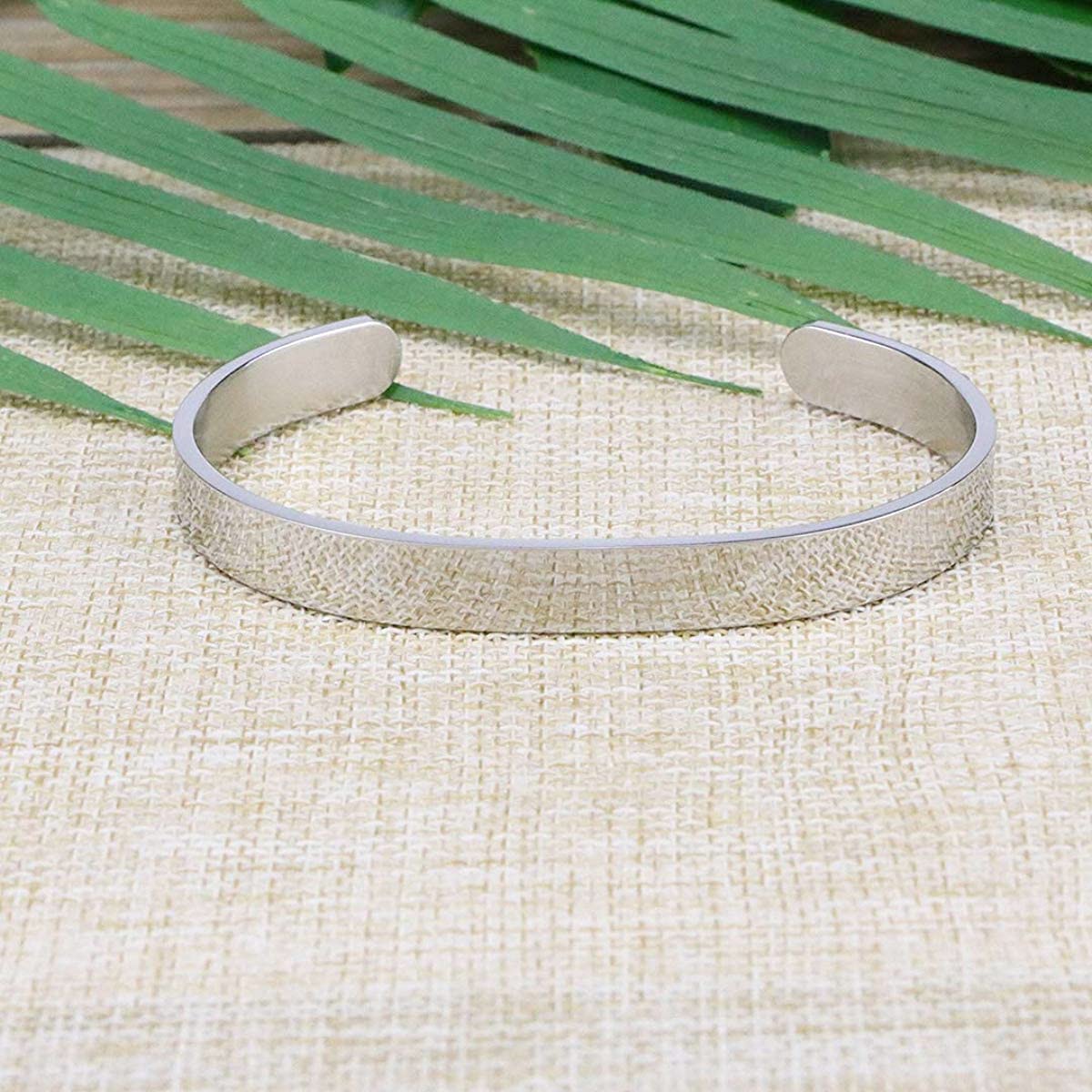 Joycuff Funny Gift for Women Inspirational Bracelet Mantra Cuff Friend Encouragement Jewelry for Daughter Sister Wife Mom Friendship 