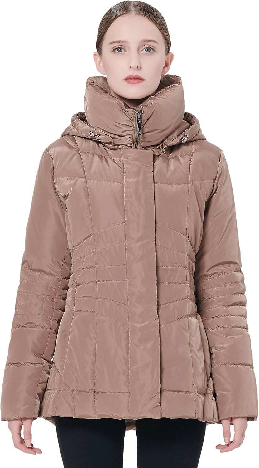 Orolay Women's Warm Winter Down Coat Hooded Puffer Jacket Orolay Women's Warm Winter Down Coat Hooded Puffer Jacket
