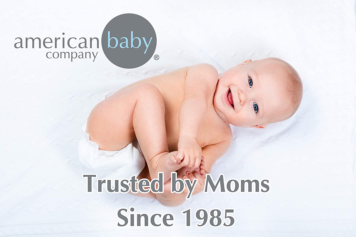 for Girls Lavender American Baby Company 30 X 40 - Soft 100% Natural Cotton Thermal/Waffle Swaddle Blanket Soft Breathable 