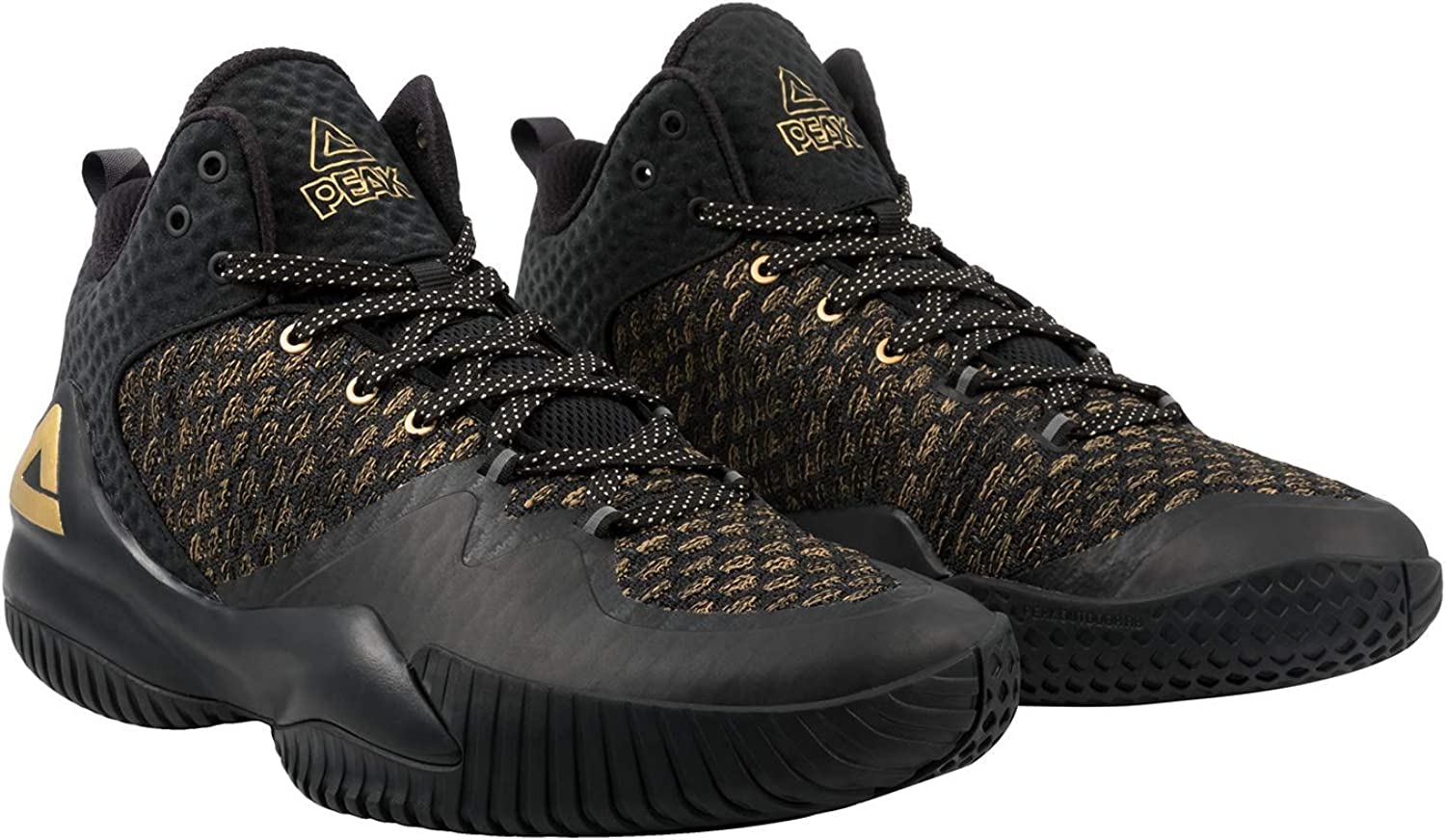 PEAK High Top Mens Basketball Shoes Lou Williams Streetball Master Breathable Non Slip Outdoor Sneakers Cushioning Workout Shoes for Fitness PEAK High Top Mens Basketball Shoes Lou Williams Streetball Master Breathable Non Slip Outdoor Sneakers Cushioning Workout Shoes for Fitness