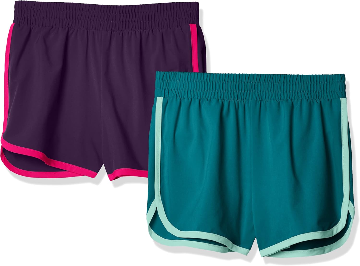 Essentials Girls' 2-Pack Active Running Short 