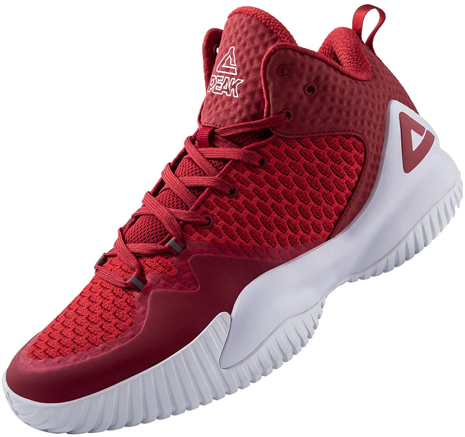PEAK High Top Mens Basketball Shoes Lou Williams Streetball Master Breathable Non Slip Outdoor Sneakers Cushioning Workout Shoes for Fitness PEAK High Top Mens Basketball Shoes Lou Williams Streetball Master Breathable Non Slip Outdoor Sneakers Cushioning Workout Shoes for Fitness