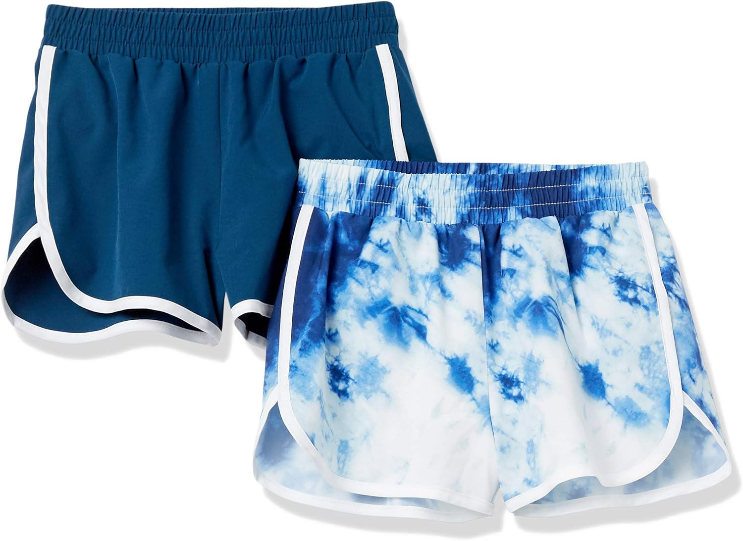 Essentials Girls' 2-Pack Active Running Short 