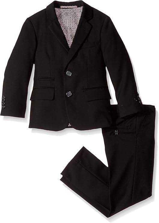Isaac Mizrahi Slim Fit Boy's 2pc Linen Blend Suit 