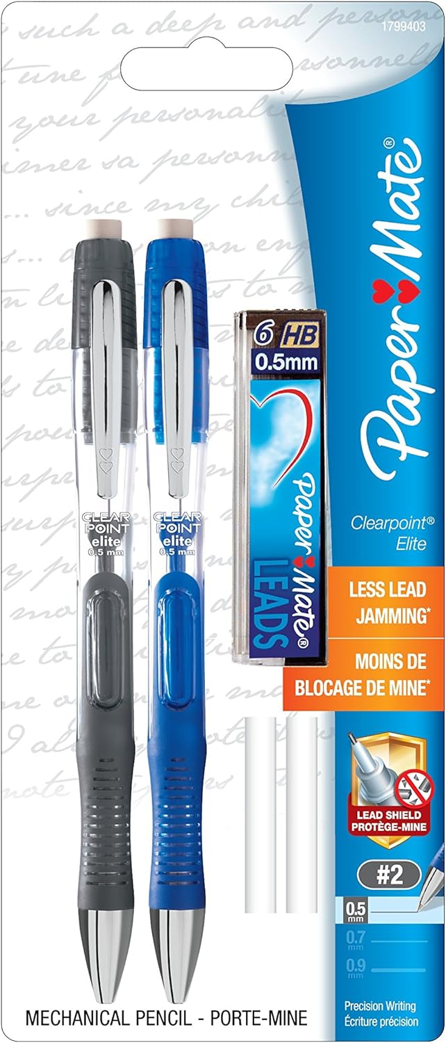 Barrel Color may vary Clearpoint Elite 0.7mm 1-Count Mechanical Pencil Starter Set Barrel Color may vary Clearpoint Elite 0.7mm 1-Count Mechanical Pencil Starter Set
