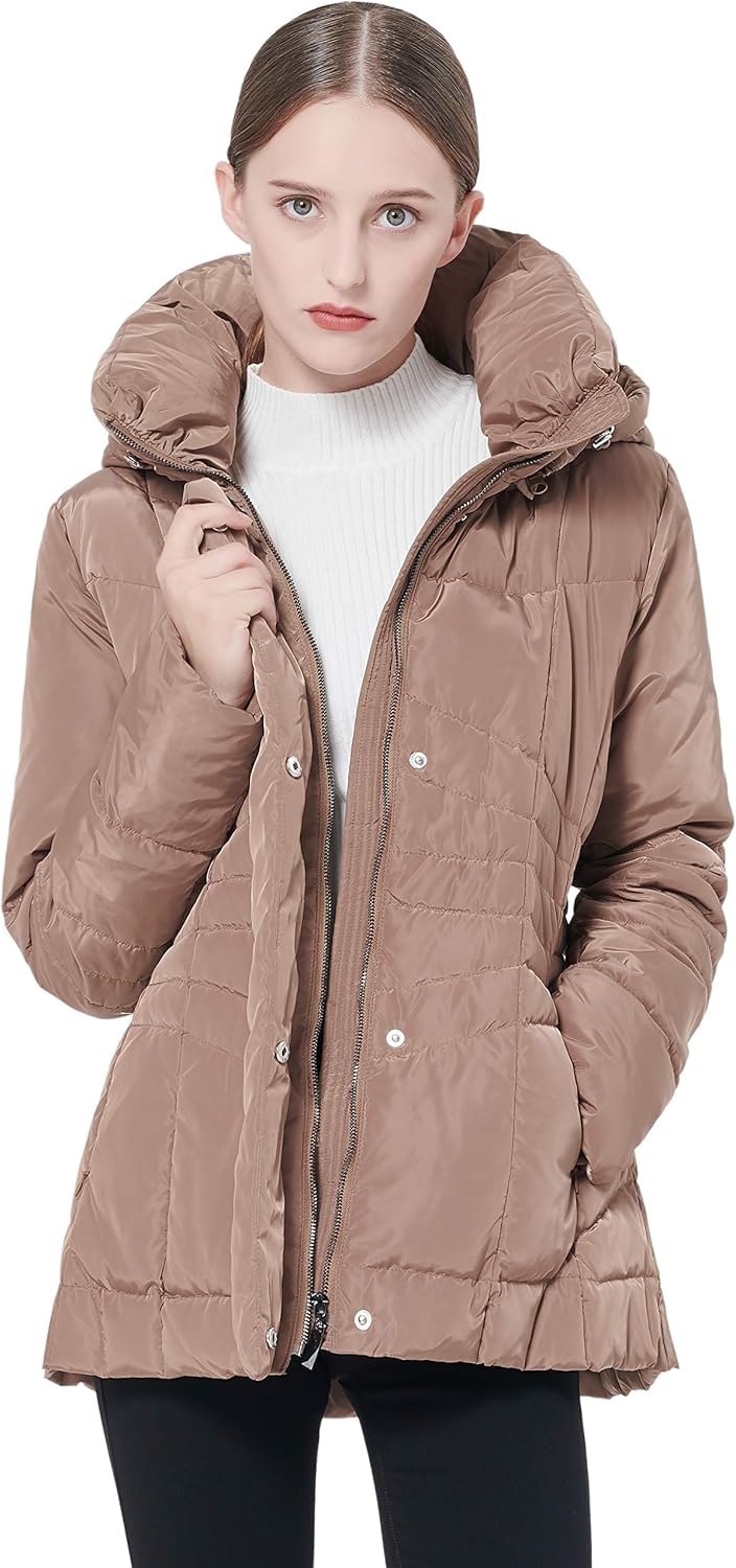 Orolay Women's Warm Winter Down Coat Hooded Puffer Jacket Orolay Women's Warm Winter Down Coat Hooded Puffer Jacket