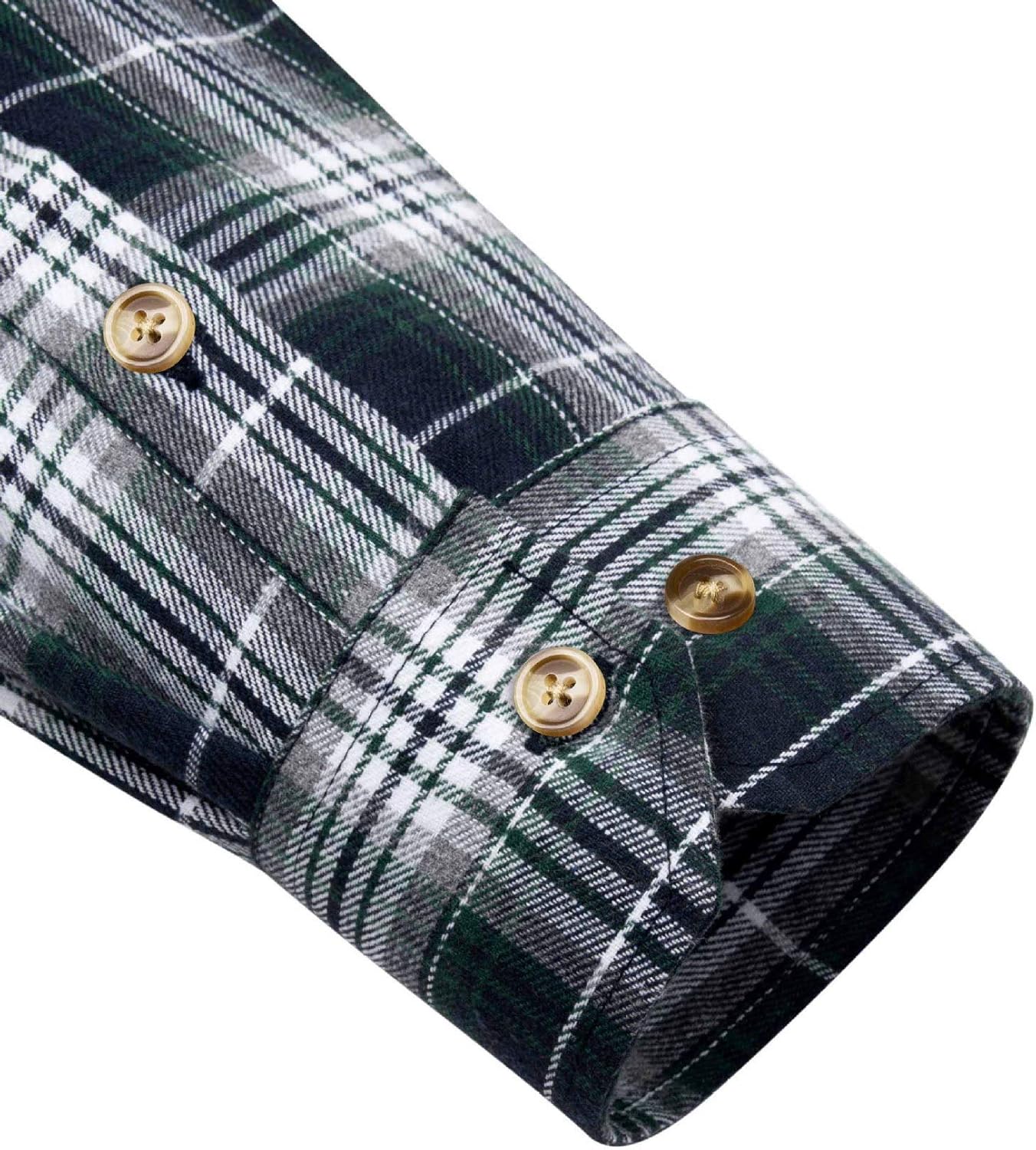 J.Ver Men's Flannel Plaid Shirts Long Sleeve Regular Fit Button Down Casual J.Ver Men's Flannel Plaid Shirts Long Sleeve Regular Fit Button Down Casual