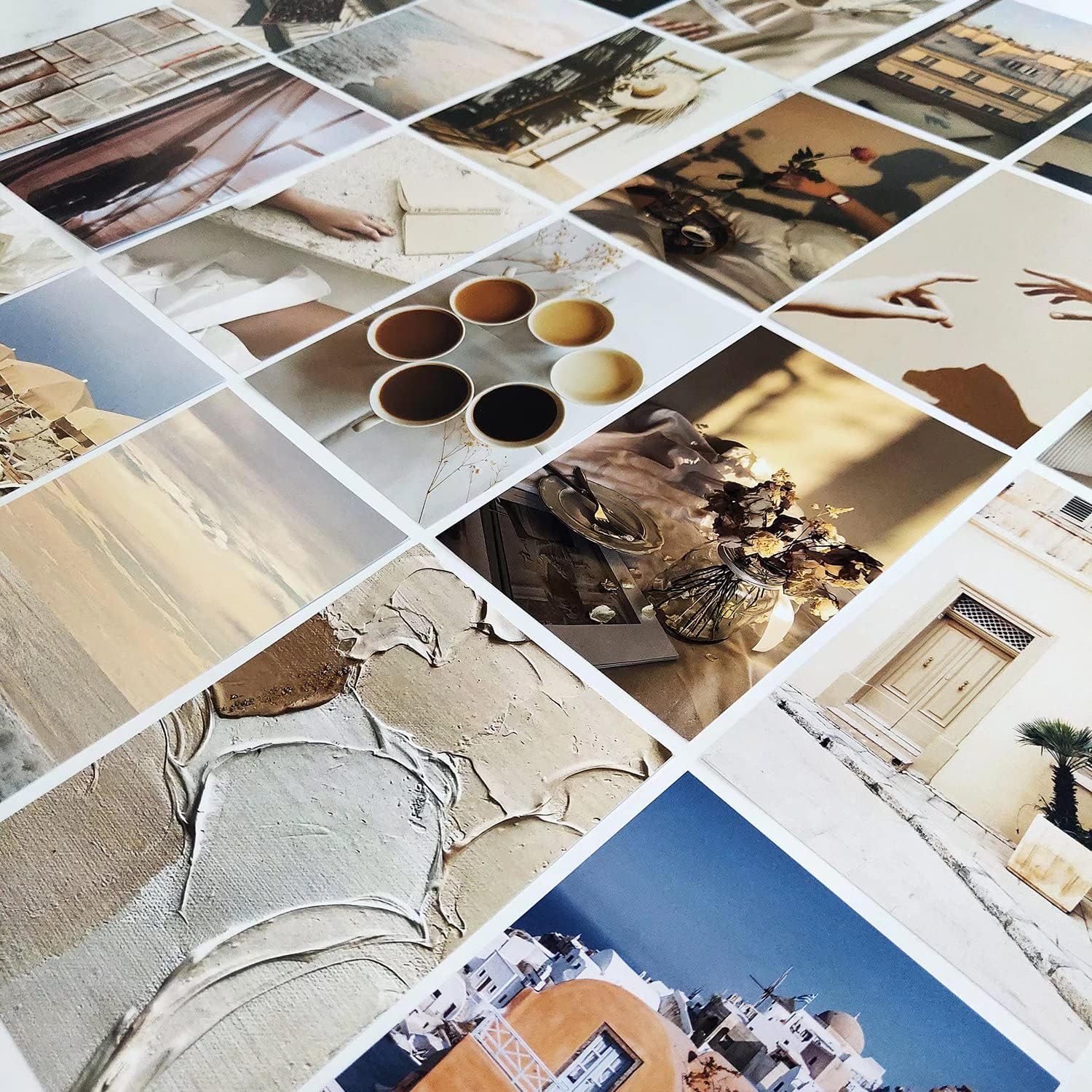 4x6 inch 50 Pcs Poster Pack Indie Room Decor Bedroom Decor for Teen Girls JUWUTE Wall Collage Kit Aesthetic Pictures Blue Aesthetic Poster Bedroom Aesthetic Trendy Small Poster 