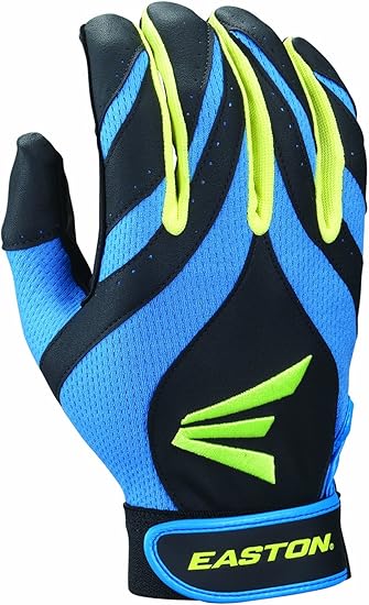 Youth EASTON HF3 Hyperskin Fastpitch Batting Gloves Pair Girls 