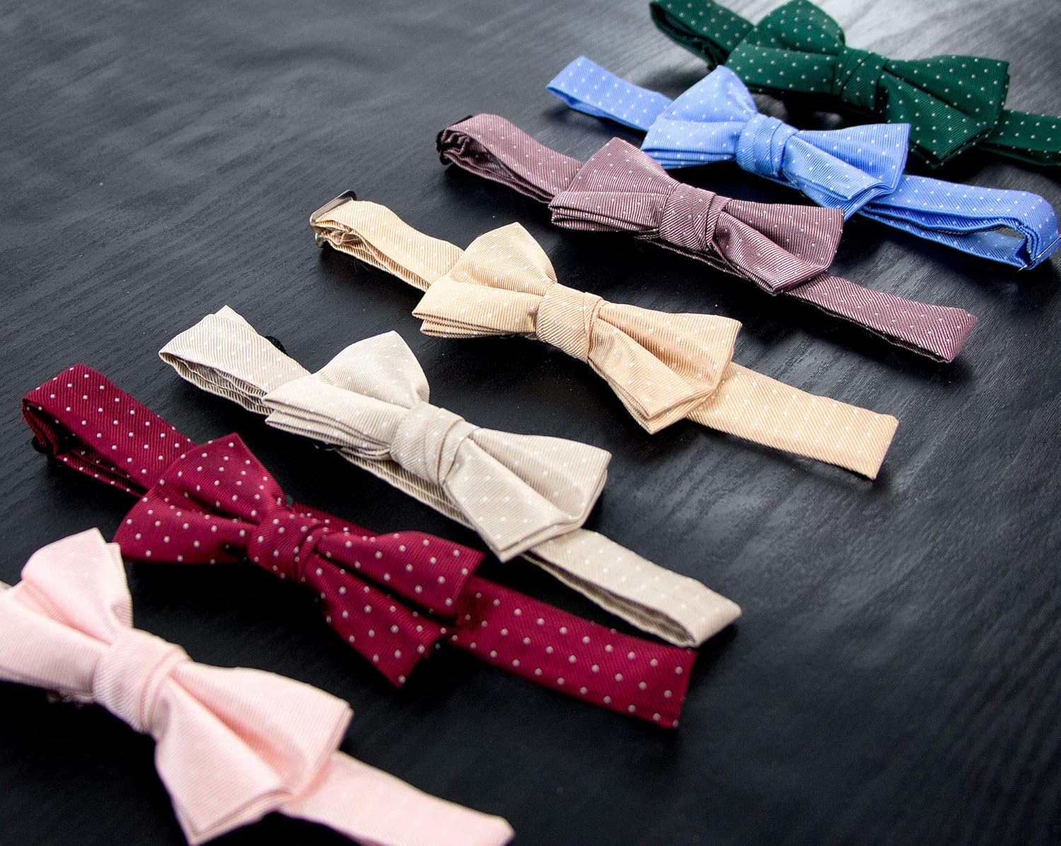 Spring Notion Boy's Dotted Woven Bow Tie 