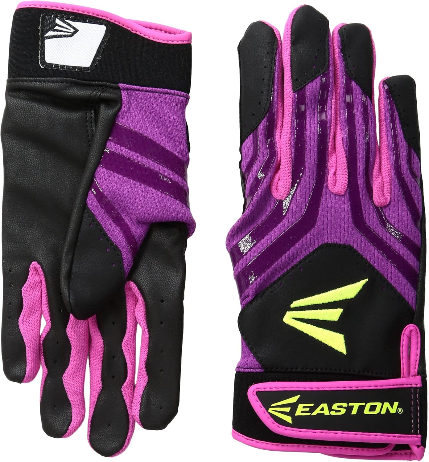 Youth EASTON HF3 Hyperskin Fastpitch Batting Gloves Pair Girls 