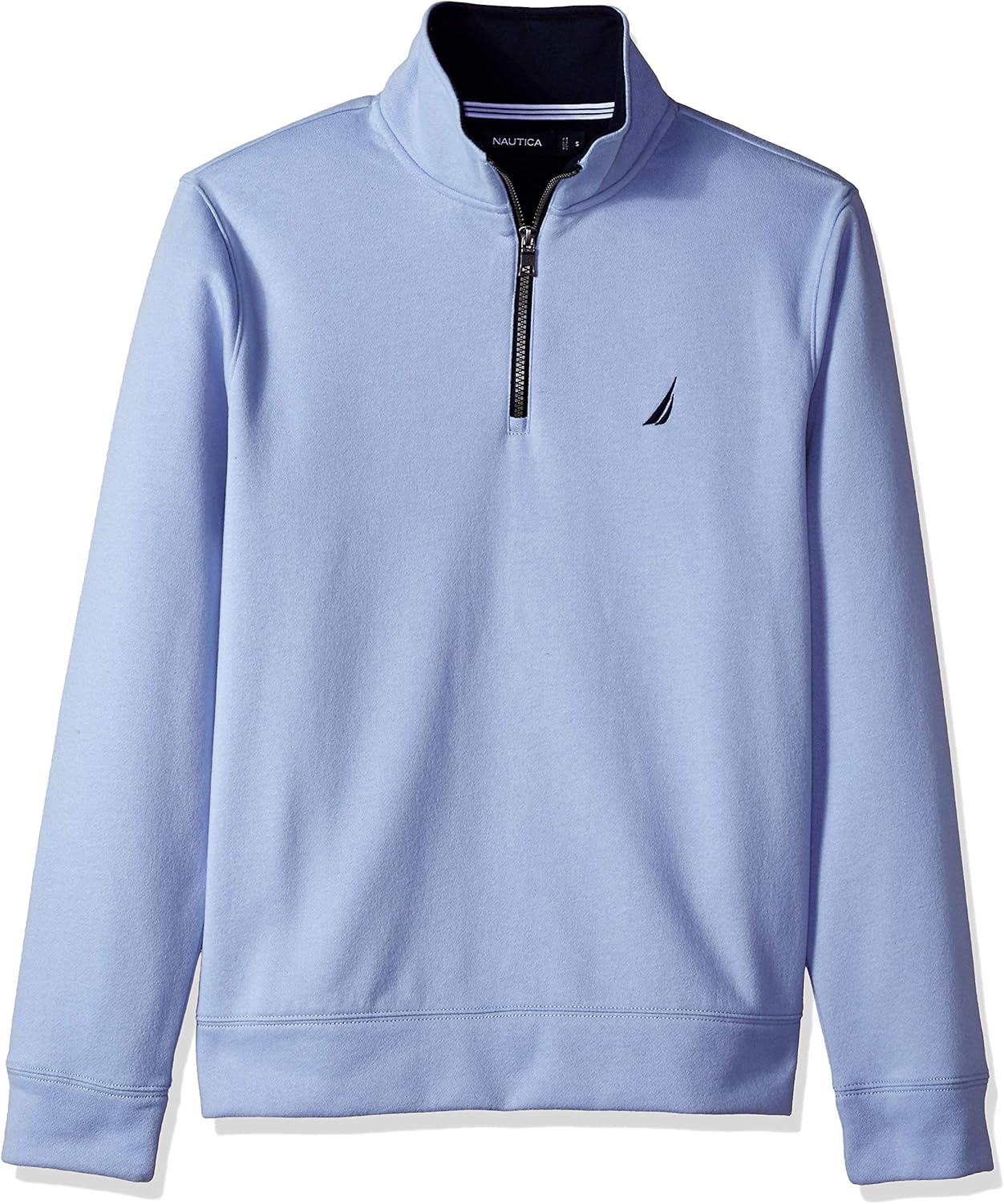 Nautica Men's Solid 1/4 Zip Fleece Sweatshirt Nautica Men's Solid 1/4 Zip Fleece Sweatshirt