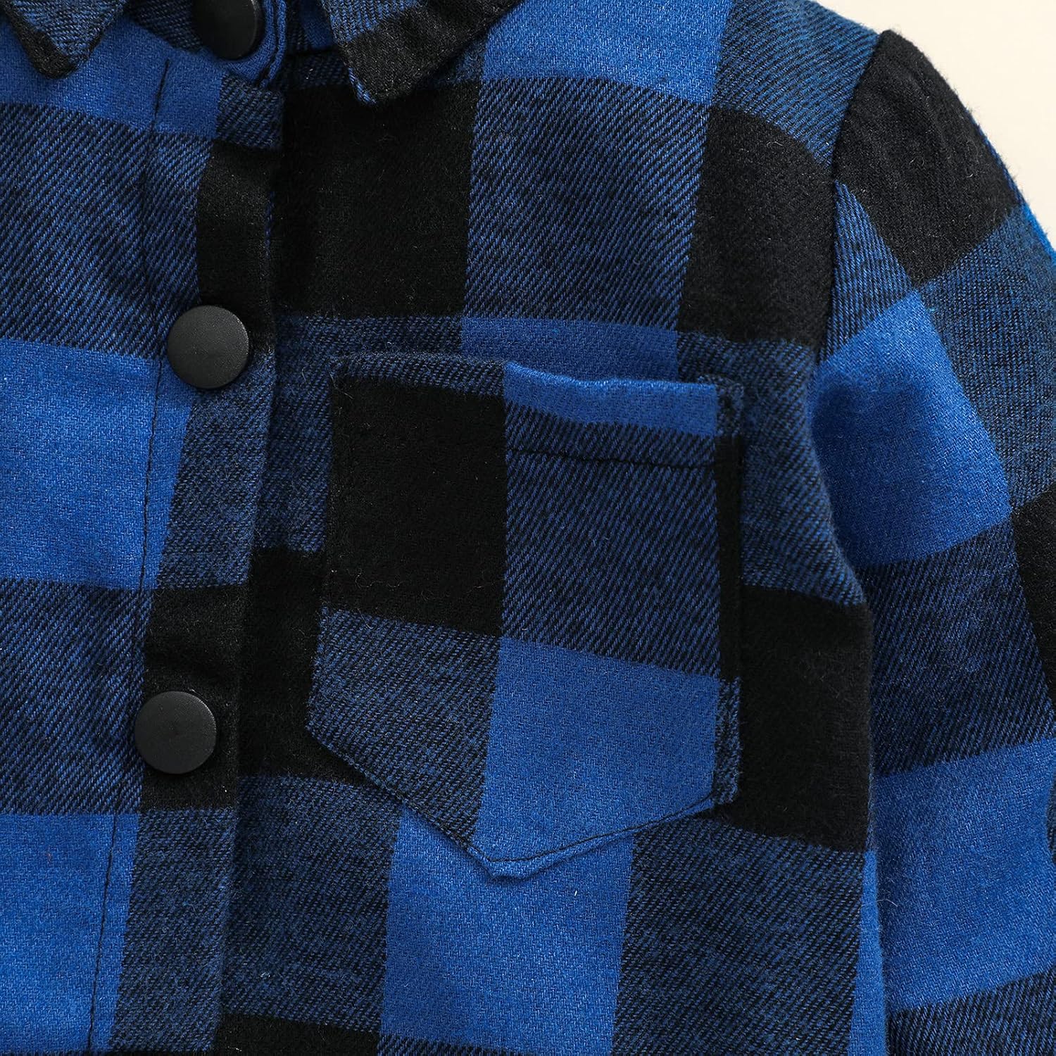 Kids Little Boys Girls Baby Long Sleeve Button Down Hooded Plaid Shirt Red Plaid Flannel Outfits 