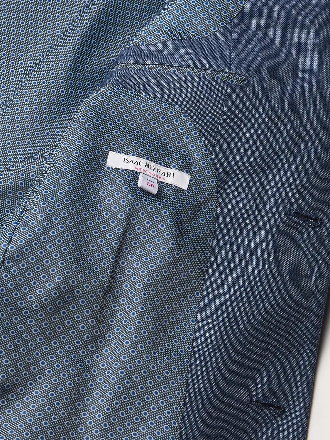 Isaac Mizrahi Slim Fit Boy's 2pc Linen Blend Suit 
